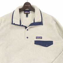 Patagonia パタゴニア 25580 秋冬★ シンチラ スナップT プルオーバー フリース トレーナー ジャケット Sz.M　メンズ　I3T01456_9#H_画像3