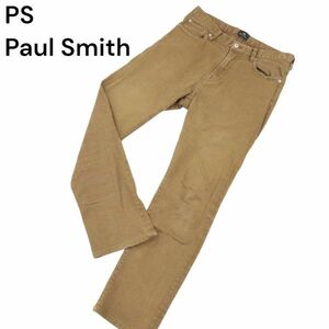 20AW★ PS Paul Smith ポールスミス 通年 ストレッチ カラー スキニー デニム パンツ ジーンズ Sz.S　メンズ　I3B00689_A#R