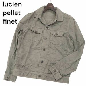 国内正規★ lucien pellat finet ルシアンペラフィネ スカル刺繍★ 迷彩 ジャガード柄 トラッカー ジャケット Sz.S　メンズ　I3T01631_A#O