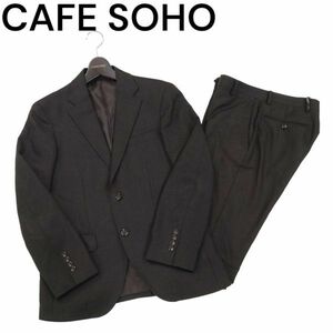 CAFE SOHO カフェソーホー 秋冬 総裏★ タスマニアブレンド セットアップ スーツ Sz.Y4/73cm　メンズ ビジネス　I3T01701_A#N