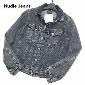 【新品 未使用】 Nudie Jeans ヌーディージーンズ 【BILLY】 USED加工 デニム ジャケット Gジャン Sz.XS　メンズ　I3T01693_A#O