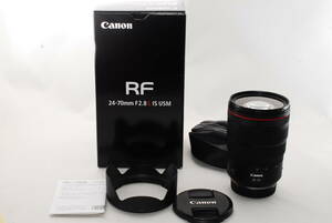★キャノン　Canon　RF 24-70mm F2.8L 　IS　USM★奇跡の新品同様品★元箱付★
