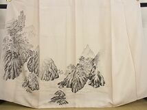 平和屋-こころ店■訪問着　風景文　着丈163.5cm　裄丈63cm　正絹　逸品　B-ag4796_画像3