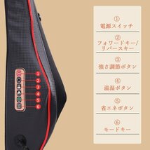 1円 マッサージ枕 敬老の日 全身 腰 足 背中 肩 首多機能マッサージ器 電熱 マッサージ機 小型 ネックマッサージャー プレゼント温熱 ems_画像9