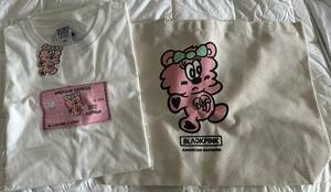 BLACKPINK VERDY verdy ブラックピンク アメックス amex 限定　BORNPINK コラボTシャツ　black pink blackpink トート付き