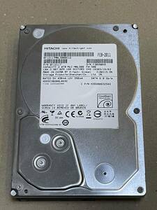 ★中古 HITACHI HDD 3.5インチ 2TB HDS5C3020ALA632 2011年 電源708回 使用1433時間★