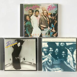 Rufus Featuring Chaka Khan「RUFUSIZED '74」「ASK RUFUS '77」「STREET PLAYER '78」ルーファス・フィーチャリング・チャカ・カーン