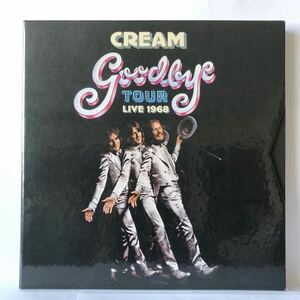 輸入盤BOX CREAM / goodbye TOUR LIVE 1968 クリーム / グッバイ・ツアー ・ライヴ　クラプトン、ジャックブルース、ジンジャーベイカー