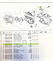 109-U-2 ◆ ホンダNSR250 MC28 PGM-4メモリカードマウントチタン合金ブランクキー（ブラック) パーツナンバー35121-KV3-950〜 チタンボルト_画像10