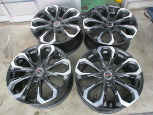 アルミホイール4本　中古　PRAVA　5穴　PCD108　アルミ18×8J　5穴　IN42　PRAVA　A101　レンジローバー　ランジローバー　外車　輸入車