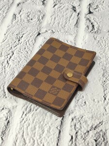 【売り切り】LOUIS VUITTON ルイヴィトン ダミエ 手帳カバー 2536-3