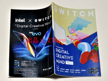 ★ステッカー付属★SWITCH×インテル★『DIGITAL CREATIVE MIND powered by インテル Evo プラットフォーム』創刊号★_画像4