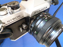 廃盤 FUJICA ST605 Fujinon F=55mm 1:2.2★シャッター全速完動・露出計完動 完動品 入手困難 アンティーク品 フジカ 富士フイルム_画像9