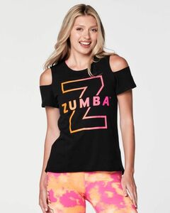 【新品】Zumba　ズンバウェア　Tシャツ　Sサイズ　Z1T000474