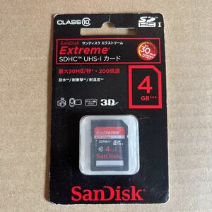 未開封 SanDisk サンディスク SDカード 4GB SanDisk Memory Card デジカメ デジタルカメラ ミラーレス一眼 メモリーカード 新品 未使用