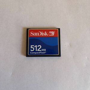 SanDisk SanDisk CompactFlash CF card 512MB CompactFlash single‐lens reflex camera memory card 