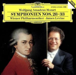 【輸入盤】ＭＯＺＡＲＴ：ＳＹＭＰＨＯＮＩＥＮ　ＮＲ．２８＆３３／ジェイムズ・レヴァイン,モーツァルト,ウィーン・フィルハーモニー管弦