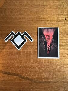 TWIN PEAKS ツインピークス ステッカー 新品 stickers David Lynch デビッドリンチ　映画　海外ドラマ　ハリウッド　グッズ　series 2枚