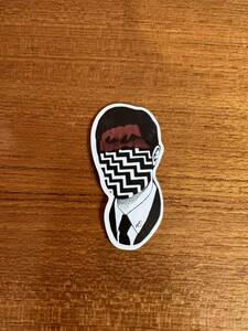 TWIN PEAKS ツインピークス ステッカー 新品 stickers David Lynch デビッドリンチ　映画　海外ドラマ　ハリウッド　グッズ　series e