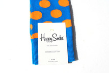 送料無料★新品｜未使用｜ハッピーソックス｜happy socks｜クルー丈カジュアルソックス｜ビッグドット柄｜BIG DOT SOCK｜10111026｜61_画像4