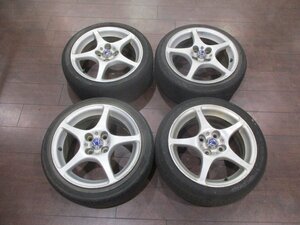 【大幅値下げ/最終処分】トヨタ純正MR-S/ZZW30用MIDSHIP RUNABOUT 15インチ タイヤ ホイール 4本セット★165/50R15★6J/6.5J/100/4穴/+45