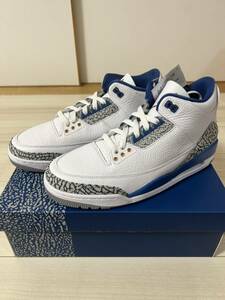 送料無料 28cm NIKE AIR JORDAN 3 RETRO WIZARDS BLUE CEMENT ナイキ エアジョーダン ウィザーズ ブルー セメント CT8532-148 10