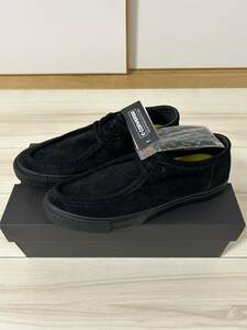 送料無料 28cm CONVERSE SKATEBOARDING CS MOCCASIN SK OX 1SD202 BLACK JPN コンバース スケートボーディング モカシン ブラック 黒 9.5