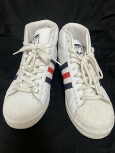 美品◆ADIDAS アディダス PROMODEL プロモデル ハイカット　レザー　AQ5216