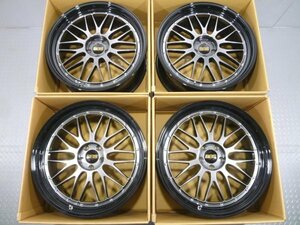 BBS LM LM409 LM410 限定カラーDB-BK 9J+22 10J+40 5H-112 21インチ 4本セット 『W333』