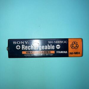  rechargeable Nickel-Metal Hydride battery SONY chewing gum battery NH-14WM 1.2V 1350A h Sony used junk 