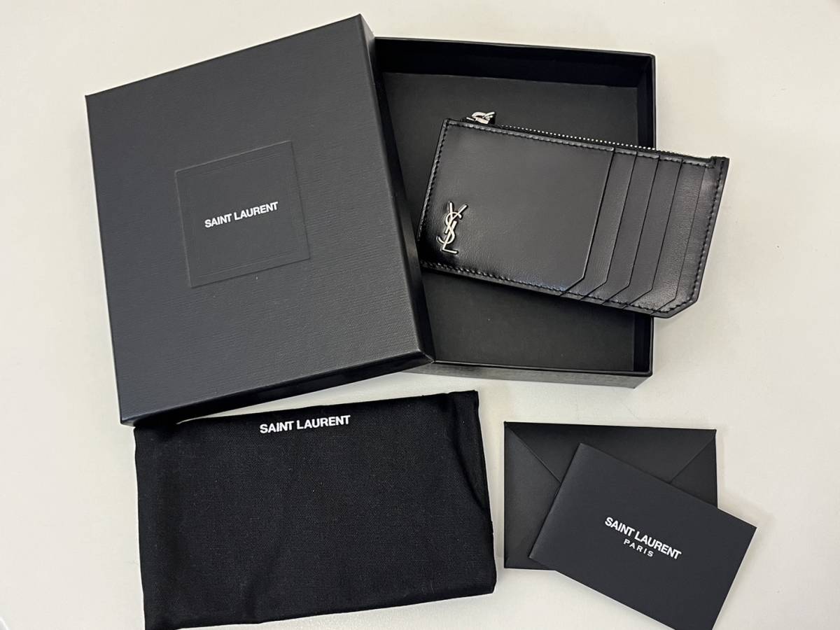 年最新Yahoo!オークション  saint laurent サンローラン カード