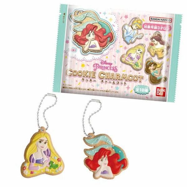 Disney Princess Cookie charmcot ディズニープリンセス　クッキー　チャームコット