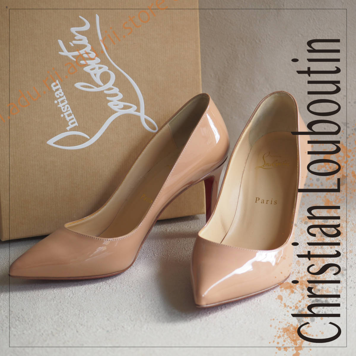 Christian Louboutin Decollete ライトベージュ 37 Yahoo!フリマ（旧）-