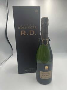 【1164】 未開栓 シャンパン BOLLINGER/ボランジェ エクストラ ブリュット RD 2002 750ml 12%