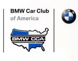 ◆◇◆新品U.S.会員限定【 BMW Car Club of America 】輸入 CCA IC　LOGOステッカー限定品◆◇◆