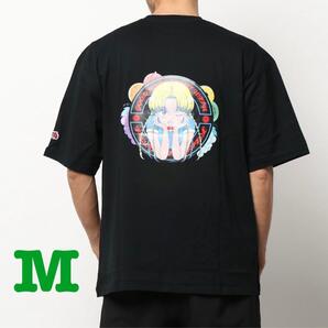 新品 FRUIT OF THE LOOM ペロリンガール Tシャツ ブラック M 半袖 メンズ トップス メール便 送料無料