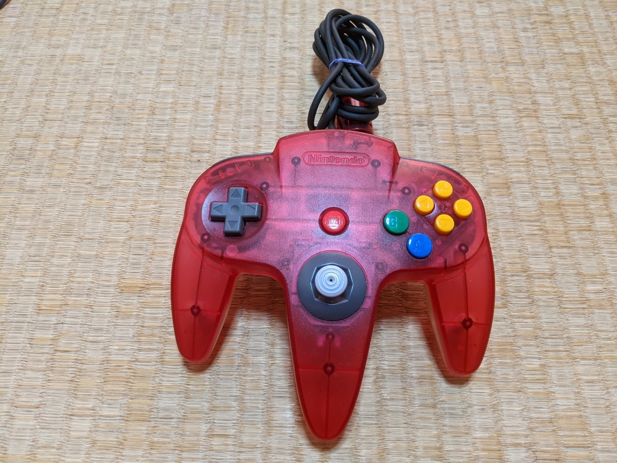 ヤフオク! -「nintendo 64 クリアレッド」の落札相場・落札価格