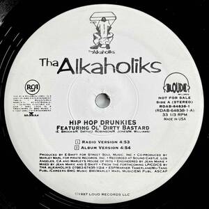 Tha Alkaholiks / Hip Hop Drunkies【12''】1997 / US / Loud Records / RDAB-64838-1 / 検索：333yen vinyl / Ol' Dirty Bastard