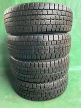 中古　DUNLOP スタッドレスタイヤ WINTERMAXX WM01 195/65R15 91Q 4本セット　格安　送料無料　売り切り　新潟発_画像1