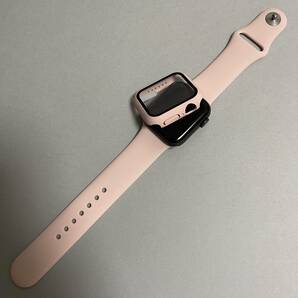 【新品】薄ピンク AppleWatch アップルウォッチ バンド シリコン バンド M/L 44mm カバー ラバーの画像3