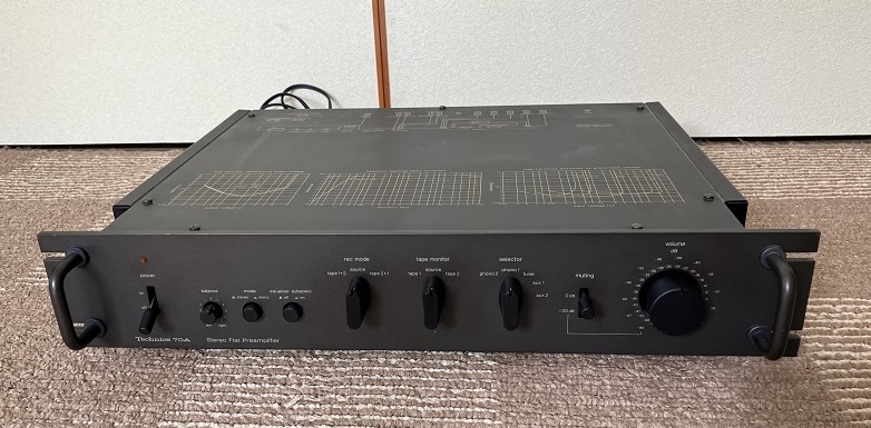 テクニクスTechnics プリアンプ SU-9070Ⅱ 70AⅡ 70A2-