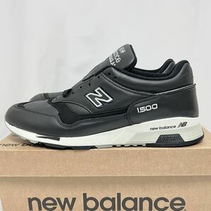 28cm 新品 ニューバランス 1500 イギリス製 ハリスツイード 使用 限定 高級 ブラック 黒 NEWBALANCE 英国製 ENGLAND 上品 1500JD 1500の画像5