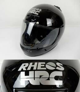 【HONDA ACCESS】ホンダ RHEOS HRC RE INOVENTI フルフェイスヘルメット サイズ不明？ブラック 中古品 JUNK！ 現状渡し 一切返品不可で！