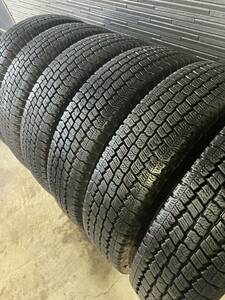 ●185/85R16 111/109N LT TOYO/DELVEX M934 スタッドレス6本 19年 バリ山