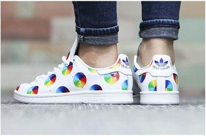 adidas originals/アディダスオリジナルス/STAN SMITH/スタンスミス/シューズ/スニーカー/マルチカラーポルカドット/靴