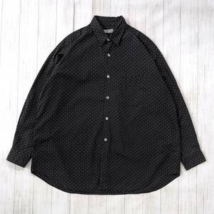 COMMEdesGARCONS HOMME/コムデギャルソンオム/田中オム/90s/ヴィンテージ/ワイドシルエットピンドットシャツ/シェルボタン