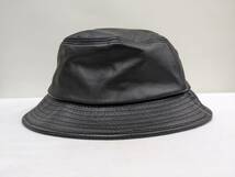 Ridgewood Caps/リッジウッドキャップ/COWHIDE LEATHER BUCKET HAT/Made in USA/牛革バケットハット/ユニセックス/男女兼用_画像5