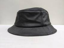 Ridgewood Caps/リッジウッドキャップ/COWHIDE LEATHER BUCKET HAT/Made in USA/牛革バケットハット/ユニセックス/男女兼用_画像3