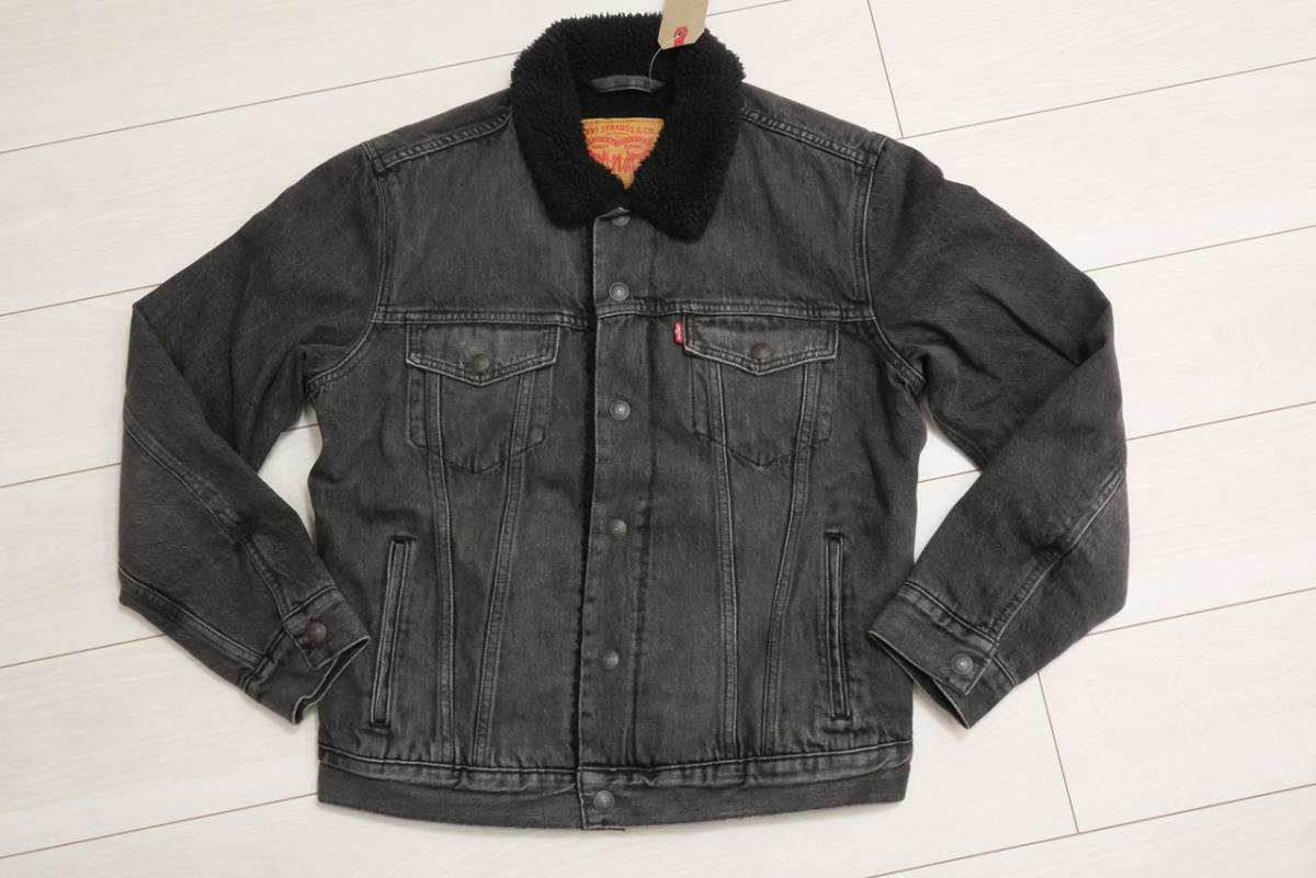 2023年最新】ヤフオク! -リーバイス トラッカージャケット ブラックの