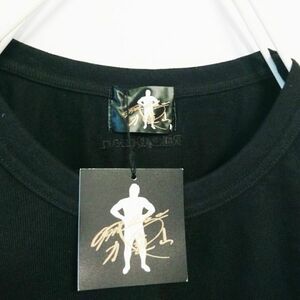 激レア　新品タグ付き RIKIDOZAN 力道山　丸首半袖Tシャツ　ブラック　サイズＭ